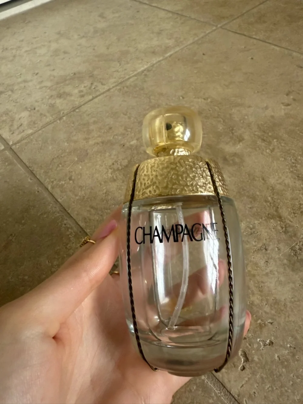 Yves Saint Laurent empty bottle